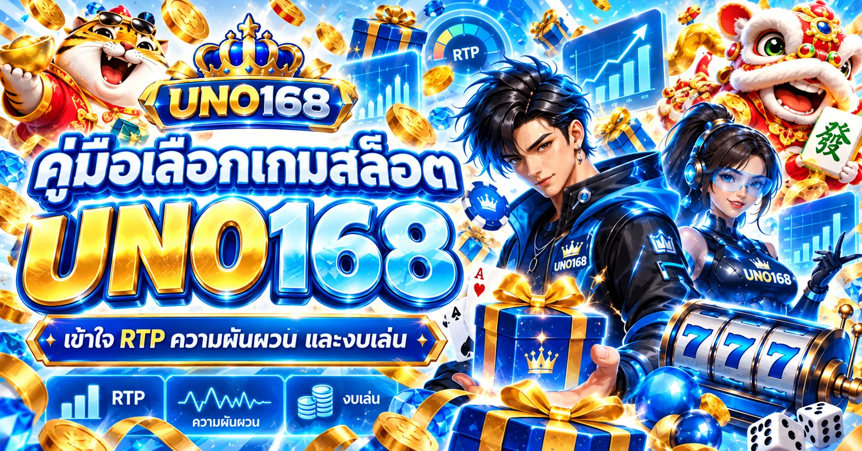 UNO168 คู่มือเลือกสล็อต | RTP ความผันผวน และงบ